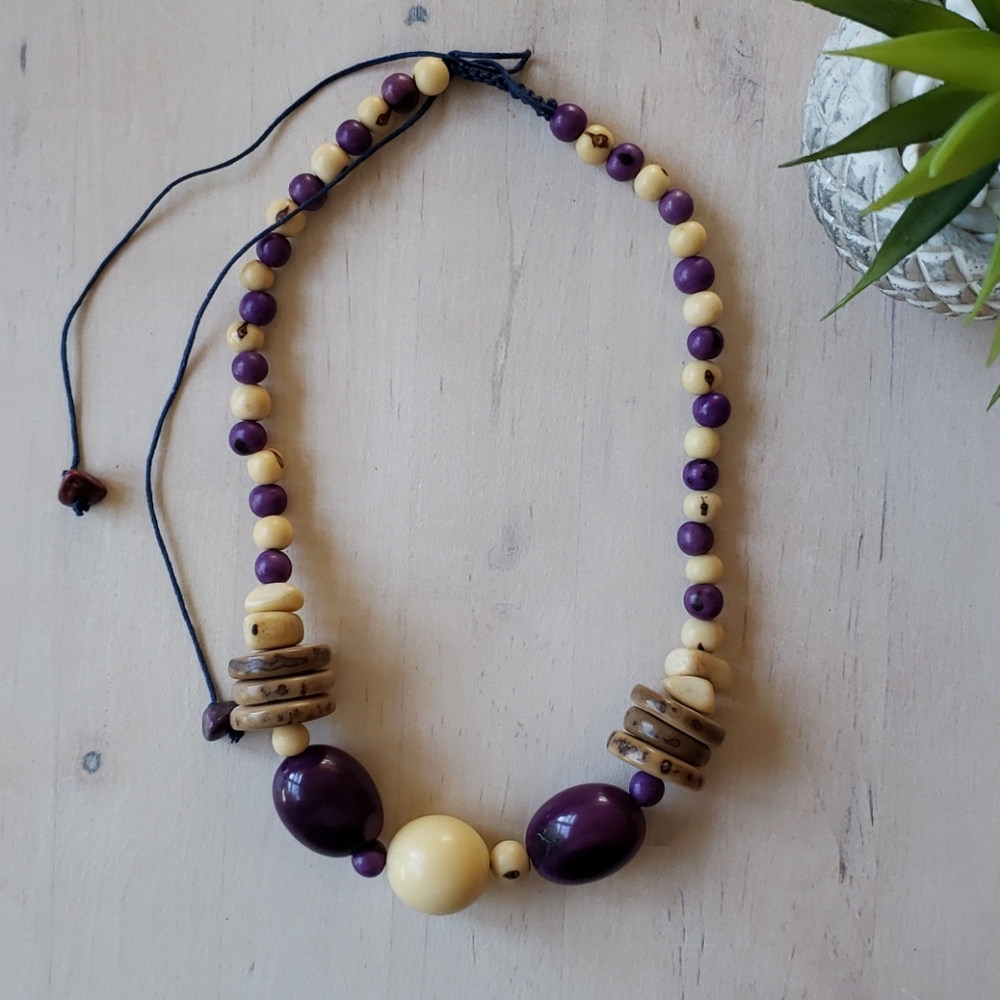 Brazilian Natural Seed Necklease